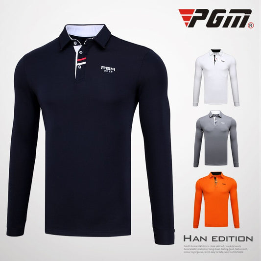 PGM Men's Long Sleeve Polo Shirts