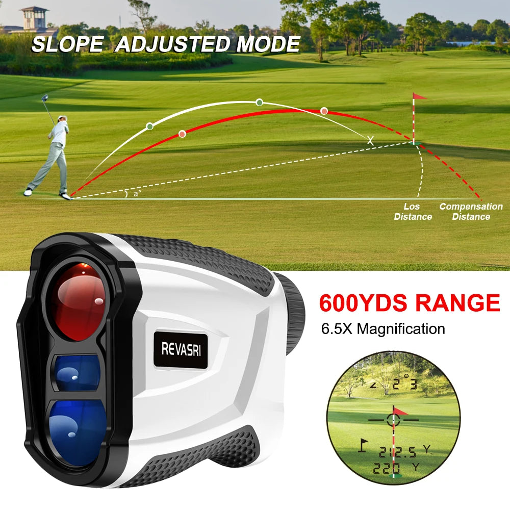 Revasri Golf Rangefinder 3M02600m